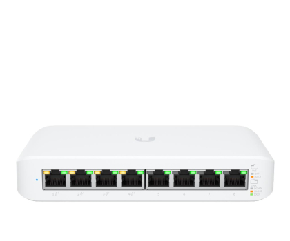 Switche Ubiquiti 8p USW-Lite-8-PoE (8x10/100/1000Mbit) 4xPoE+